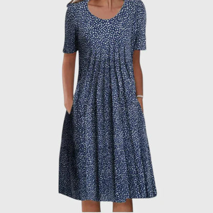 Jessica-Long Figure Flattering Dress