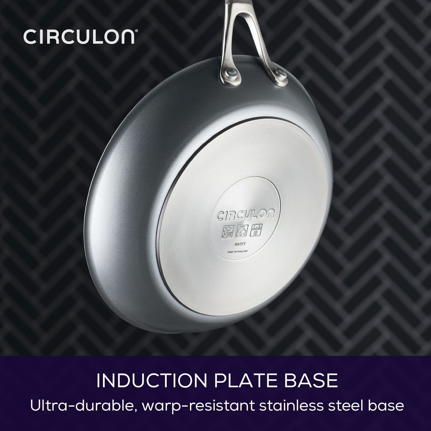 ScratchDefense Extreme Non-Stick Induction Frying Pan - 3 Sizes