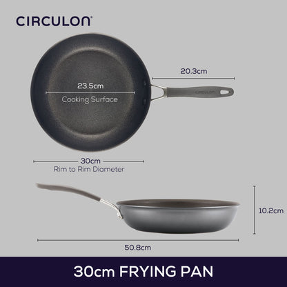 ScratchDefense Extreme Non-Stick Induction Frying Pan - 3 Sizes