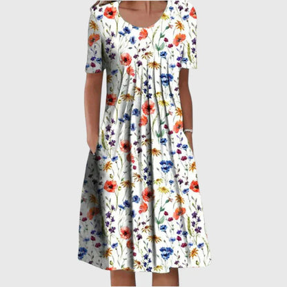 Jessica-Long Figure Flattering Dress
