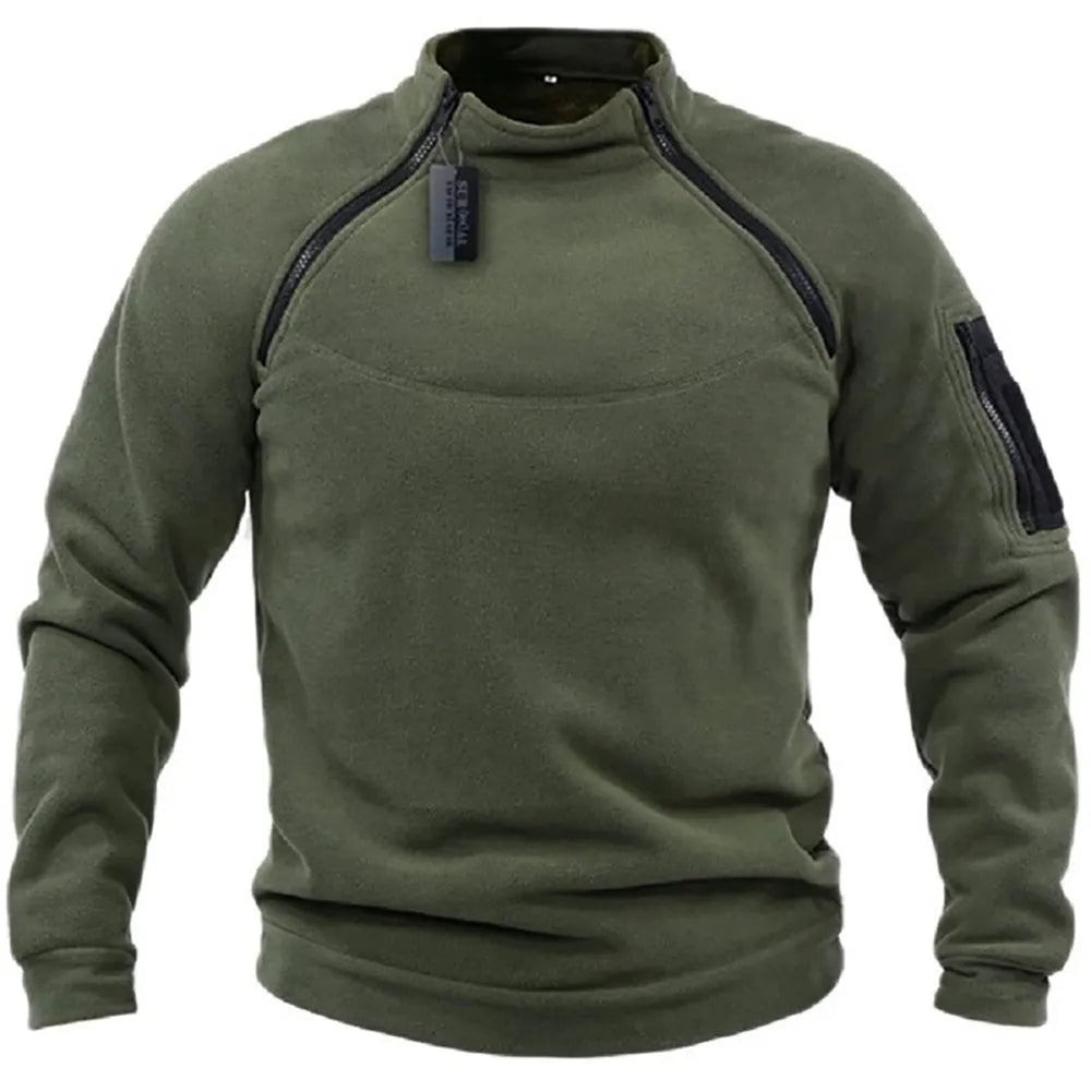 Halman™ | Tactical Military Zipper Sweatshirt