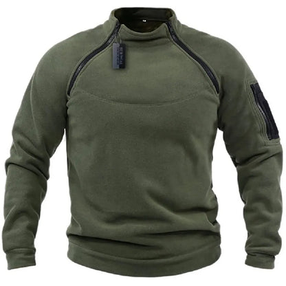Halman™ | Tactical Military Zipper Sweatshirt