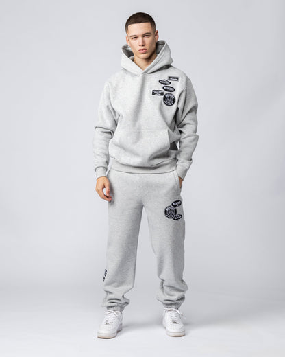 Relaxed OG Mono Joggers Grey Marl