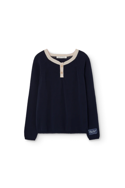 Deep Blue Bull Sweater