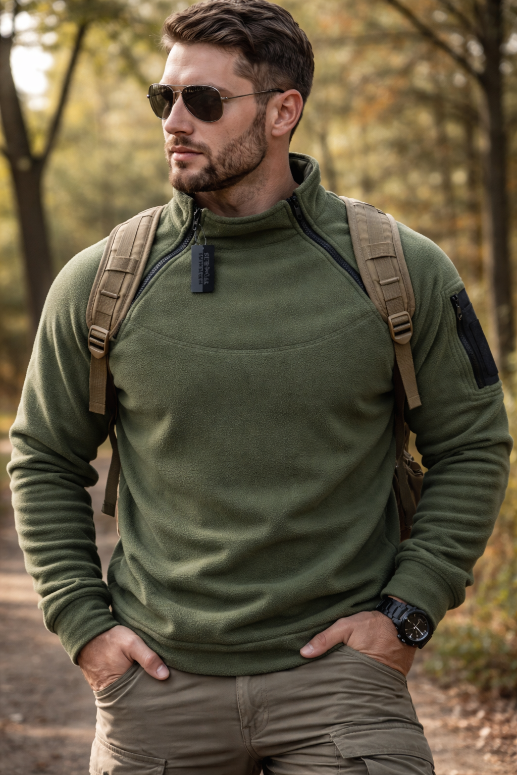 Halman™ | Tactical Military Zipper Sweatshirt