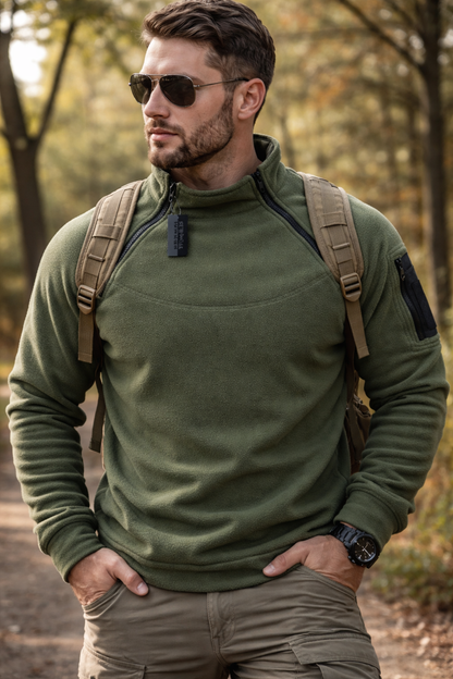 Halman™ | Tactical Military Zipper Sweatshirt