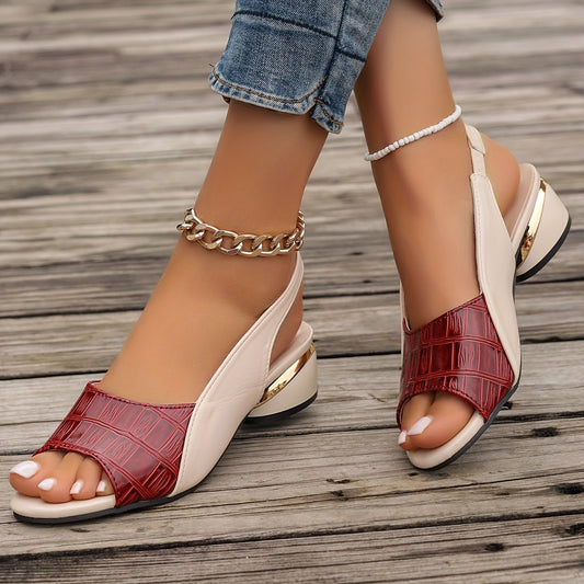 Miranda™ | Lipstick Sandals