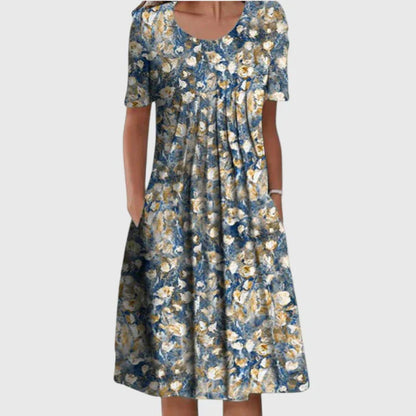 Jessica-Long Figure Flattering Dress
