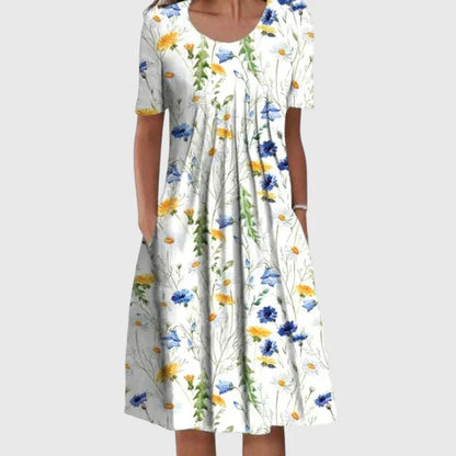 Jessica-Long Figure Flattering Dress