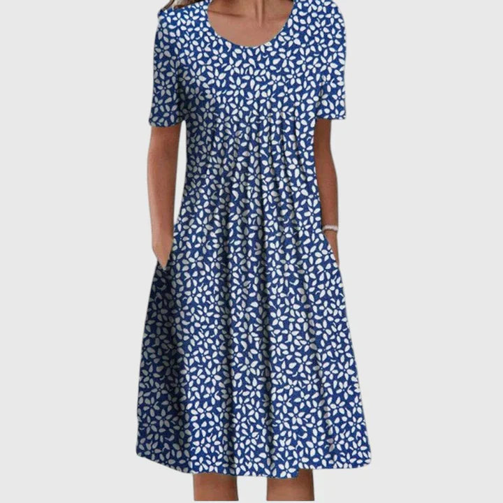 Jessica-Long Figure Flattering Dress