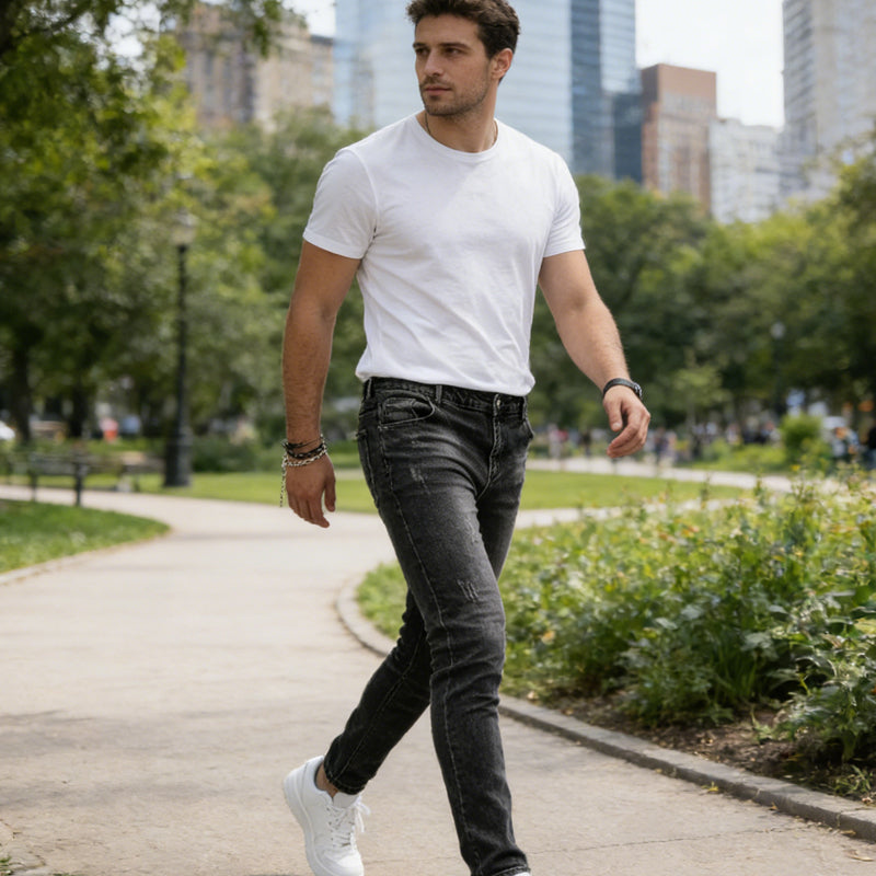 Timeless Stonewash jeans